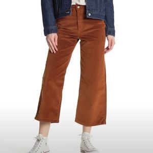 Levi's mile high cropped corduroy pant